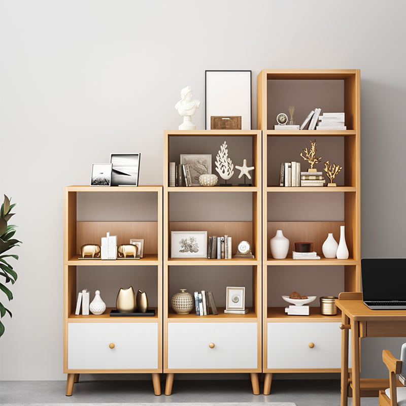 Modern Solid Wood Bookcase 20-inch Standard Bookshelf for Home Clearhalo 'Bookcases' 'furn' 'furn_bookcases' 'Furniture' 'Office Furniture' 5637369