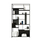 Rectangle Metal Bookshelf Scandinavian Open Bookcase with Shelves Clearhalo 'Bookcases' 'furn' 'furn_bookcases' 'Furniture' 'Office Furniture' 5637390