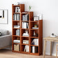 Modern Style Standard Bookcase Engineered Wood Closed Back Bookshelf Clearhalo 'Bookcases' 'furn' 'furn_bookcases' 'Furniture' 'Office Furniture' 5637401