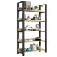 Modern Etagere Mental Bookcase Open Back Bookshelf for Balcony and Living Room 47.2"L x 11.8"W x 71.7"H Clearhalo 'Bookcases' 'furn' 'furn_bookcases' 'Furniture' 'Office Furniture' 5637583