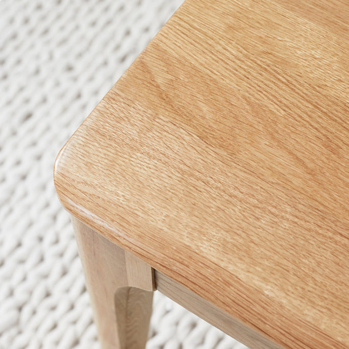 Modern Solid Wood Seating Bench 11.8" W Ottoman Bench with Legs Clearhalo 'Benches' 'Chairs & Seating' 'furn' 'furn_benches' 'Furniture' 'Living Room Furniture' 5637956