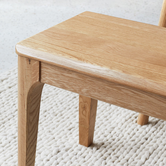 Modern Solid Wood Seating Bench 11.8" W Ottoman Bench with Legs Clearhalo 'Benches' 'Chairs & Seating' 'furn' 'furn_benches' 'Furniture' 'Living Room Furniture' 5637957