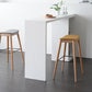 Couper à pattes en bois moderne chaise intérieure repose-pied selle de siège de siège de comptoir du comptoir