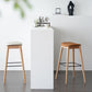 Couper à pattes en bois moderne chaise intérieure repose-pied selle de siège de siège de comptoir du comptoir