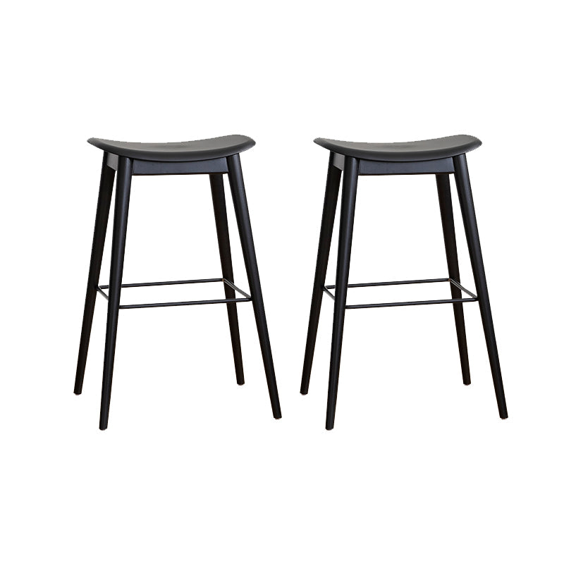 Couper à pattes en bois moderne chaise intérieure repose-pied selle de siège de siège de comptoir du comptoir