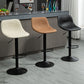 Contemporary Metal Barstool Faux Leather Footrest Stool Adjustable in Matte Finish Clearhalo 'Bar Furniture' 'Bar Stools' 'bar_stools' 'furn' 'furn_bar_stools' 'Furniture' 'Kitchen & Dining Furniture' 5638902
