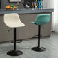 Contemporary Metal Barstool Faux Leather Footrest Stool Adjustable in Matte Finish Clearhalo 'Bar Furniture' 'Bar Stools' 'bar_stools' 'furn' 'furn_bar_stools' 'Furniture' 'Kitchen & Dining Furniture' 5638909