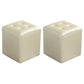 Contemporary Tufted Ottoman Water Resistant Leather Foot Stool Square Ottoman Beige 2 Piece Set Clearhalo 'furn' 'furn_ottomans_poufs' 'Furniture' 'Living Room Furniture' 'Ottomans & Poufs' 'ottomans_poufs' 5639222