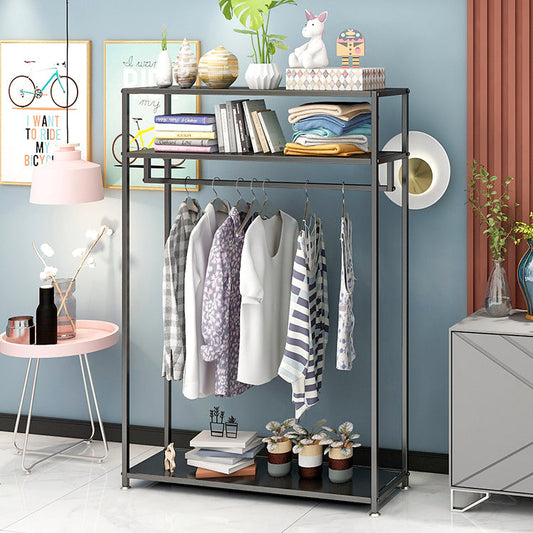 Einfacher Hallbaumeingangsmetall Black Hall Stand stetiger Hallestand