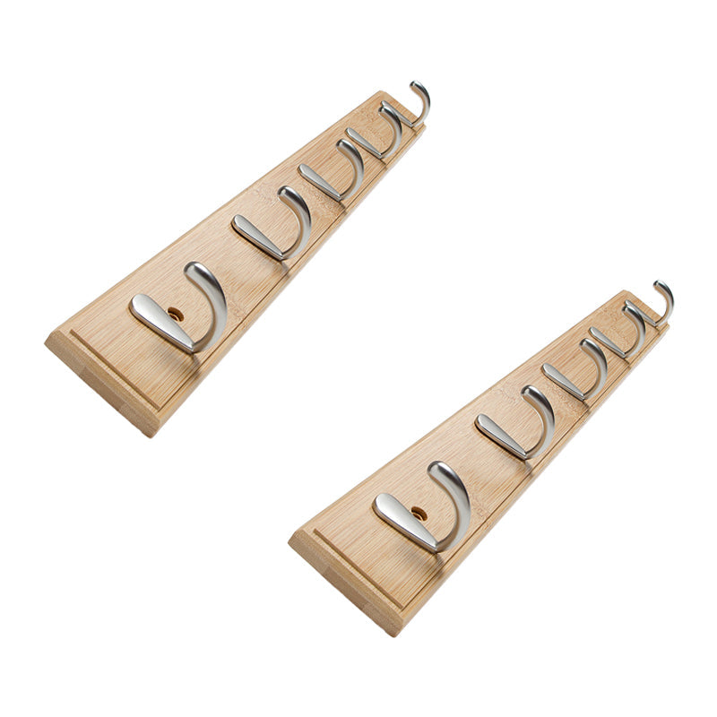 Moderne Holzkleiderbügel mit wand montierten Haken Hallbaumattrack