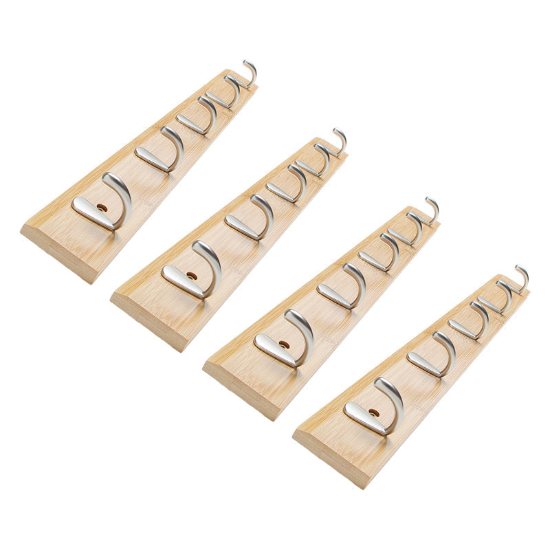 Moderne Holzkleiderbügel mit wand montierten Haken Hallbaumattrack