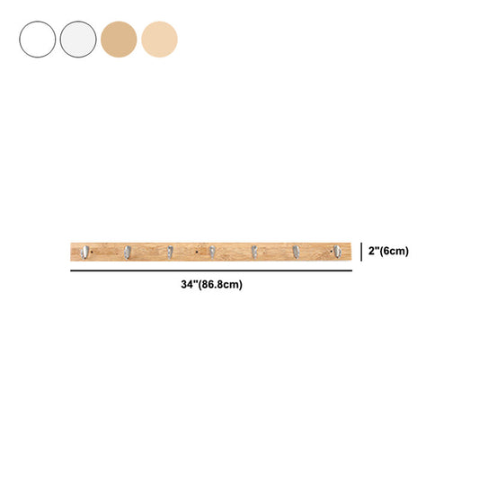 Moderne Holzkleiderbügel mit wand montierten Haken Hallbaumattrack