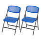 Modern Armless Conference Chair Plastic No Wheels Office Chair Blue 2 Piece Set Clearhalo 'furn' 'furn_office_chair' 'Furniture' 'Office Chairs' 'Office Furniture' 'office_chair' 5639930