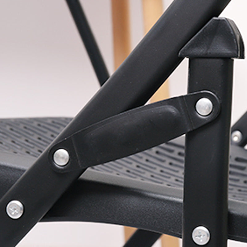 Modern Armless Conference Chair Plastic No Wheels Office Chair Clearhalo 'furn' 'furn_office_chair' 'Furniture' 'Office Chairs' 'Office Furniture' 'office_chair' 5639936