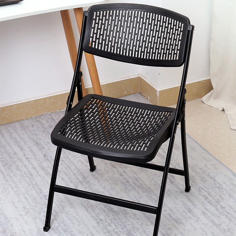 Modern Armless Conference Chair Plastic No Wheels Office Chair Clearhalo 'furn' 'furn_office_chair' 'Furniture' 'Office Chairs' 'Office Furniture' 'office_chair' 5639940