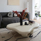 Solid Wood 4 Legs Coffee Table Minimalist Nordic Style Coffee Table