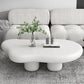 Solid Wood 4 Legs Coffee Table Minimalist Nordic Style Coffee Table