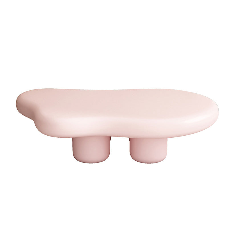 Solid Wood 4 Legs Coffee Table Minimalist Nordic Style Coffee Table