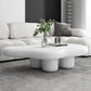 Solid Wood 4 Legs Coffee Table Minimalist Nordic Style Coffee Table