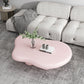 Solid Wood 4 Legs Coffee Table Minimalist Nordic Style Coffee Table