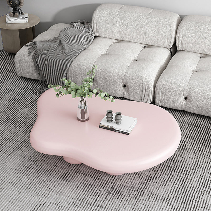 Solid Wood 4 Legs Coffee Table Minimalist Nordic Style Coffee Table