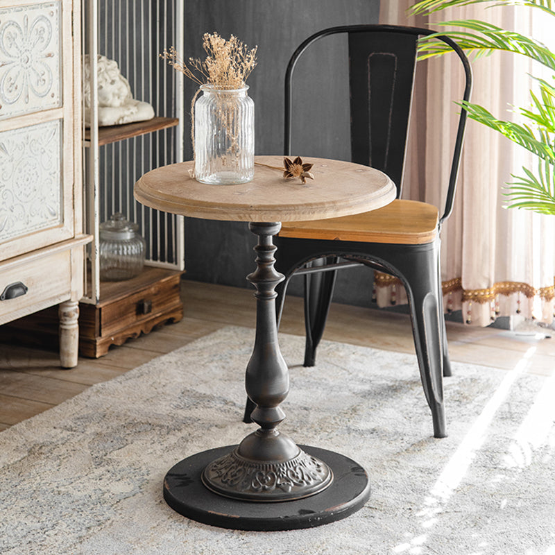 French Country Distressed Coffee Table Wooden Coffee Cocktail Table for Living Room Clearhalo 'Coffee & Accent Tables' 'Coffee Tables' 'coffee_tables' 'furn' 'furn_coffee_tables' 'Furniture' 'Living Room Furniture' 5646964