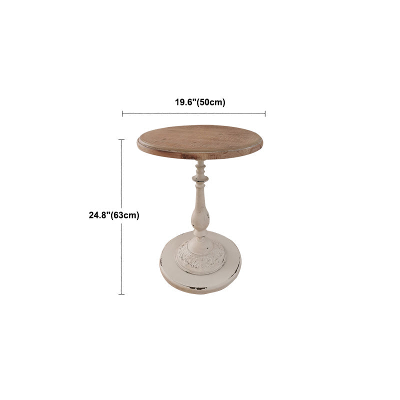 French Country Distressed Coffee Table Wooden Coffee Cocktail Table for Living Room Clearhalo 'Coffee & Accent Tables' 'Coffee Tables' 'coffee_tables' 'furn' 'furn_coffee_tables' 'Furniture' 'Living Room Furniture' 5646982