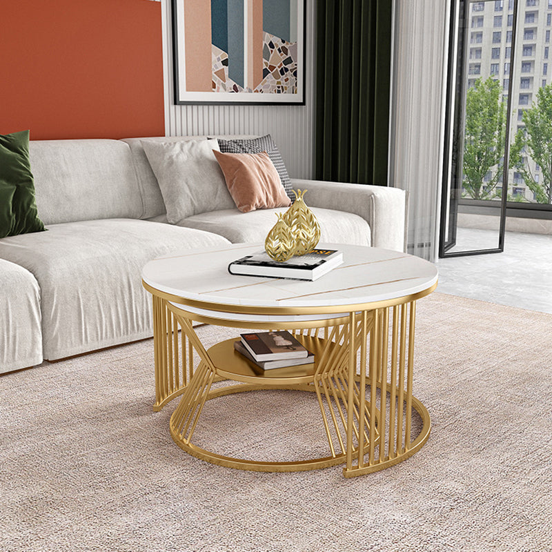 Tavolino da caffè moderno a 2 pezzi in ardesia. Tavolino minimalista moderno