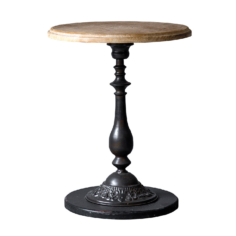 Set tavolino da caffè in legno invecchiato country francese per soggiorno