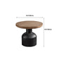Set tavolino da caffè in legno invecchiato country francese per soggiorno