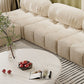 Solid Wood 4 Legs Coffee Table Round Modern Minimalist Coffee Table Clearhalo 'Coffee & Accent Tables' 'Coffee Tables' 'coffee_tables' 'furn' 'furn_coffee_tables' 'Furniture' 'Living Room Furniture' 5647162