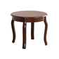 Traditional Wood Round Top Side Table 26.3" Tall 4 Legs End Table Clearhalo 'Coffee & Accent Tables' 'End & Side Tables' 'end_side_tables' 'furn' 'furn_end_side_tables' 'Furniture' 'Living Room Furniture' 5647478