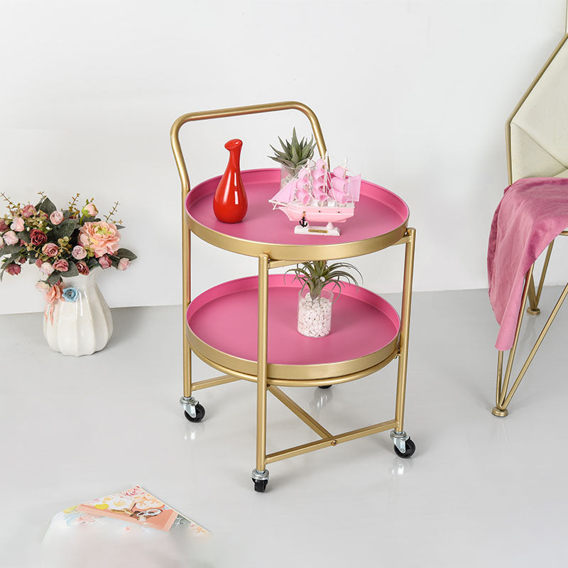 Tavolino laterale di metà secolo largo 15,75 pollici