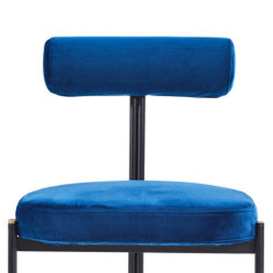 Chaise latéral en velours de style de style concepteur pour restauration pour restaurant