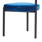Designer Style Velvet Side Chair Open Back Dining Chair for Restaurant