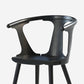 Traditional Style Dining Chairs Kitchen Armless Dining Chair with Wooden Legs