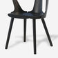 Traditional Style Dining Chairs Kitchen Armless Dining Chair with Wooden Legs