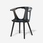 Traditional Style Dining Chairs Kitchen Armless Dining Chair with Wooden Legs
