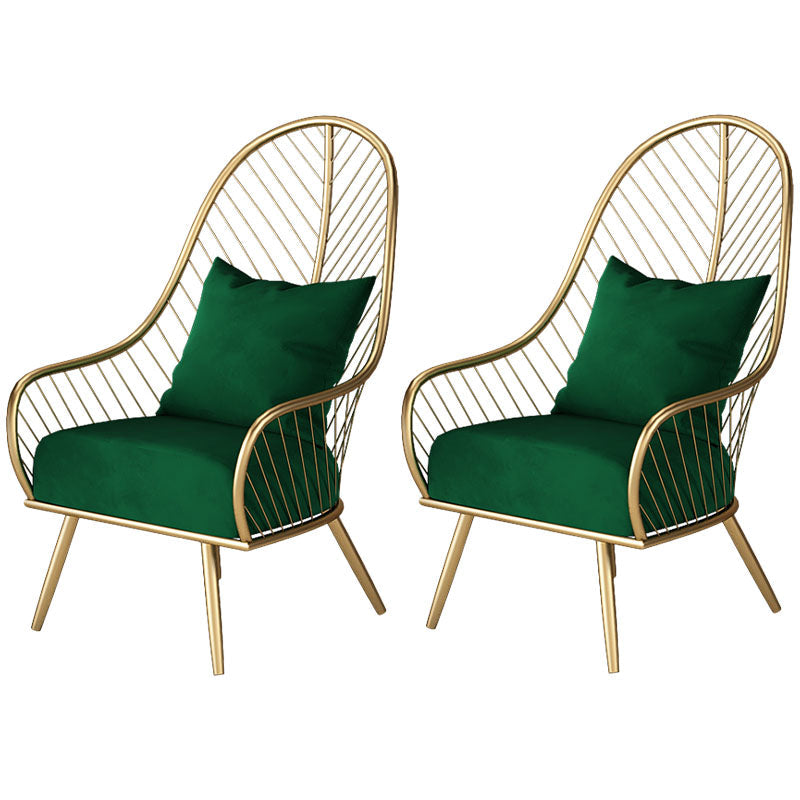 Upholstered Dining Side Chair Scandinavian Windsor Back Arm Chairs