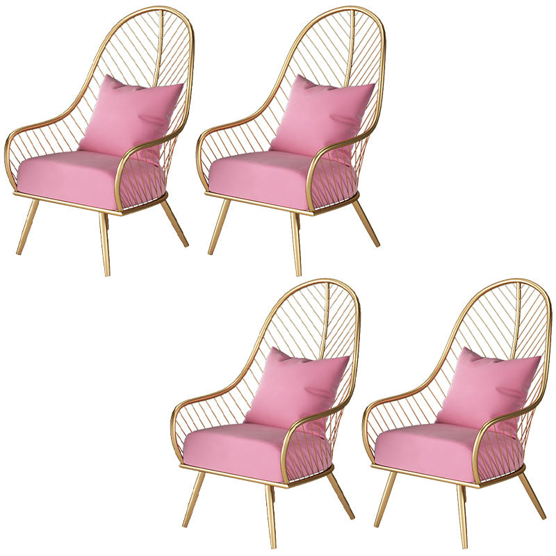 Upholstered Dining Side Chair Scandinavian Windsor Back Arm Chairs