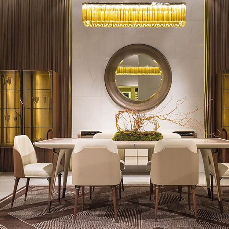 Matte Finish Parsons Dining Chair Modern Conference Room Leather Side Chair