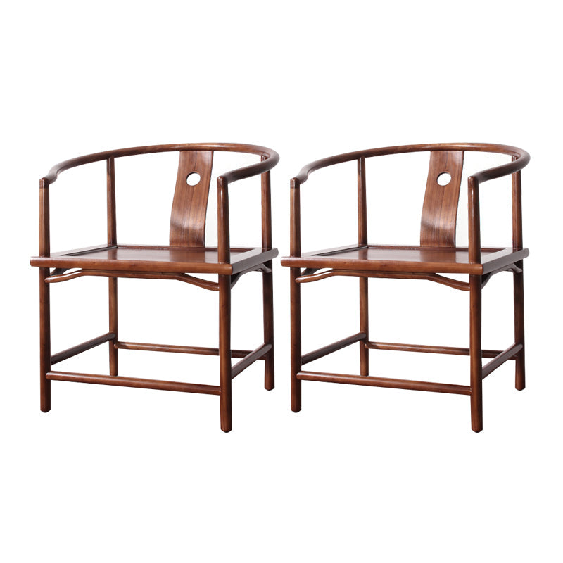 Silla de comedor de estilo tradicional sillas laterales de comedor con patas de madera