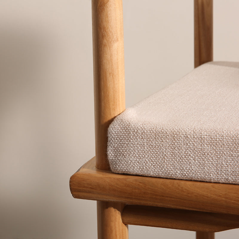 Silla de comedor de estilo tradicional sillas laterales de comedor con patas de madera