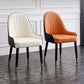 Scandinavian Upholstered Dining Side Chairs Solid Back Dining Side Chair Clearhalo 'Dining Chairs' 'Dining Tables & Seating' 'dining_chair' 'furn' 'furn_dining_chair' 'Furniture' 'Kitchen & Dining Furniture' 5648267