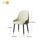 Scandinavian Solid Back Arm Chairs Leather Dining Side Chairs Clearhalo 'Dining Chairs' 'Dining Tables & Seating' 'dining_chair' 'furn' 'furn_dining_chair' 'Furniture' 'Kitchen & Dining Furniture' 5648290