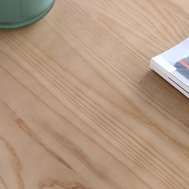 Modern Ash Wood Kitchen Table for Restaurant Rectangle Dining Table with 4 Legs Clearhalo 'Dining Tables & Seating' 'Dining Tables' 'dining_table' 'furn' 'furn_dining_table' 'Furniture' 'Kitchen & Dining Furniture' 5648382