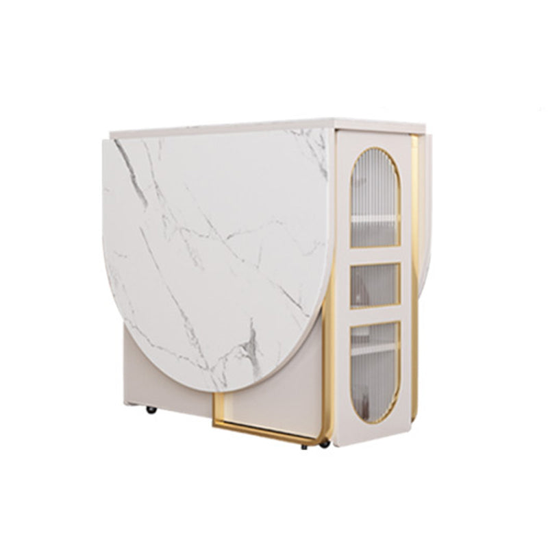 Table de base de table à manger moderne, 59,1 "L x 31,5" W x 29,5 "H