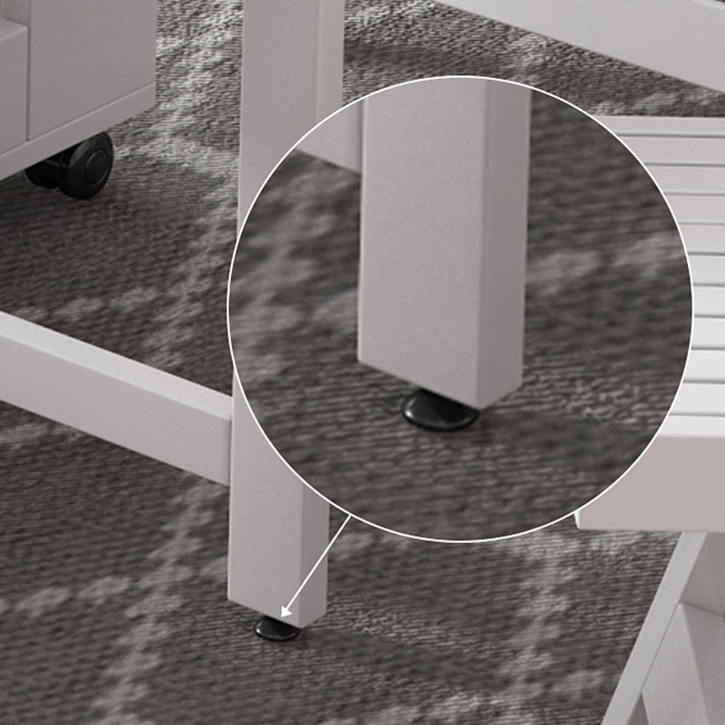 Tavolo da pranzo in pietra sinterizzato moderno tavolo da pranzo a goccia bianca