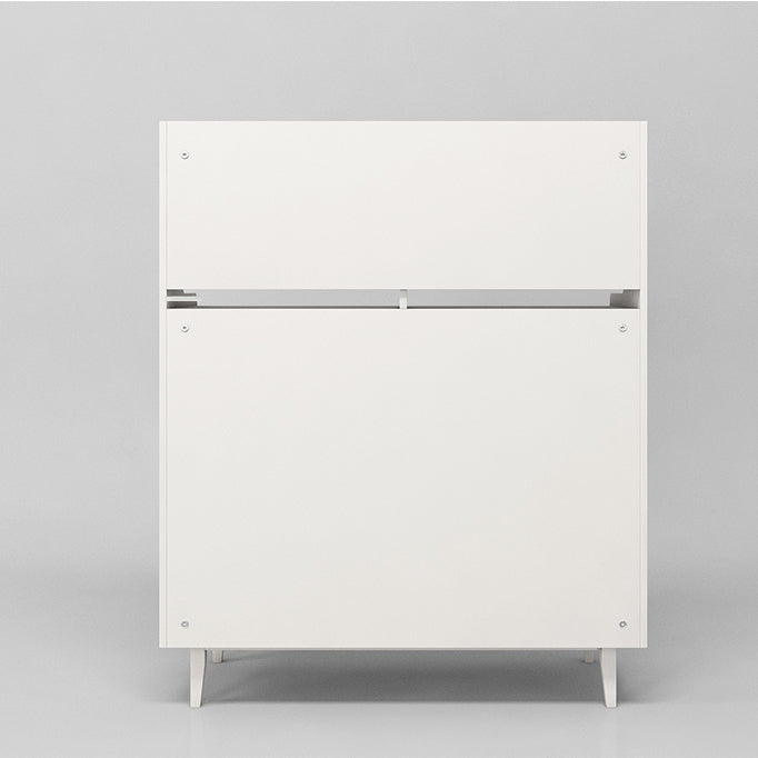 Sideboard moderna della porta in pietra 39,5 "L buffet soggiorno 2 server dei cassetti