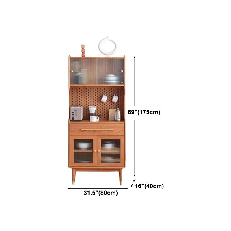 Server buffet in stile glam Server da pranzo in altezza da 70 pollici per soggiorno